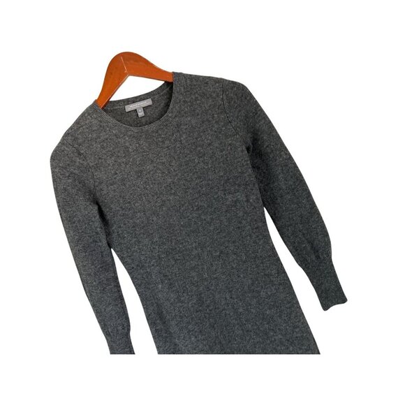 Neiman Marcus Cashmere Collection Gray Knit Sweater Dress S - Picture 3 of 9